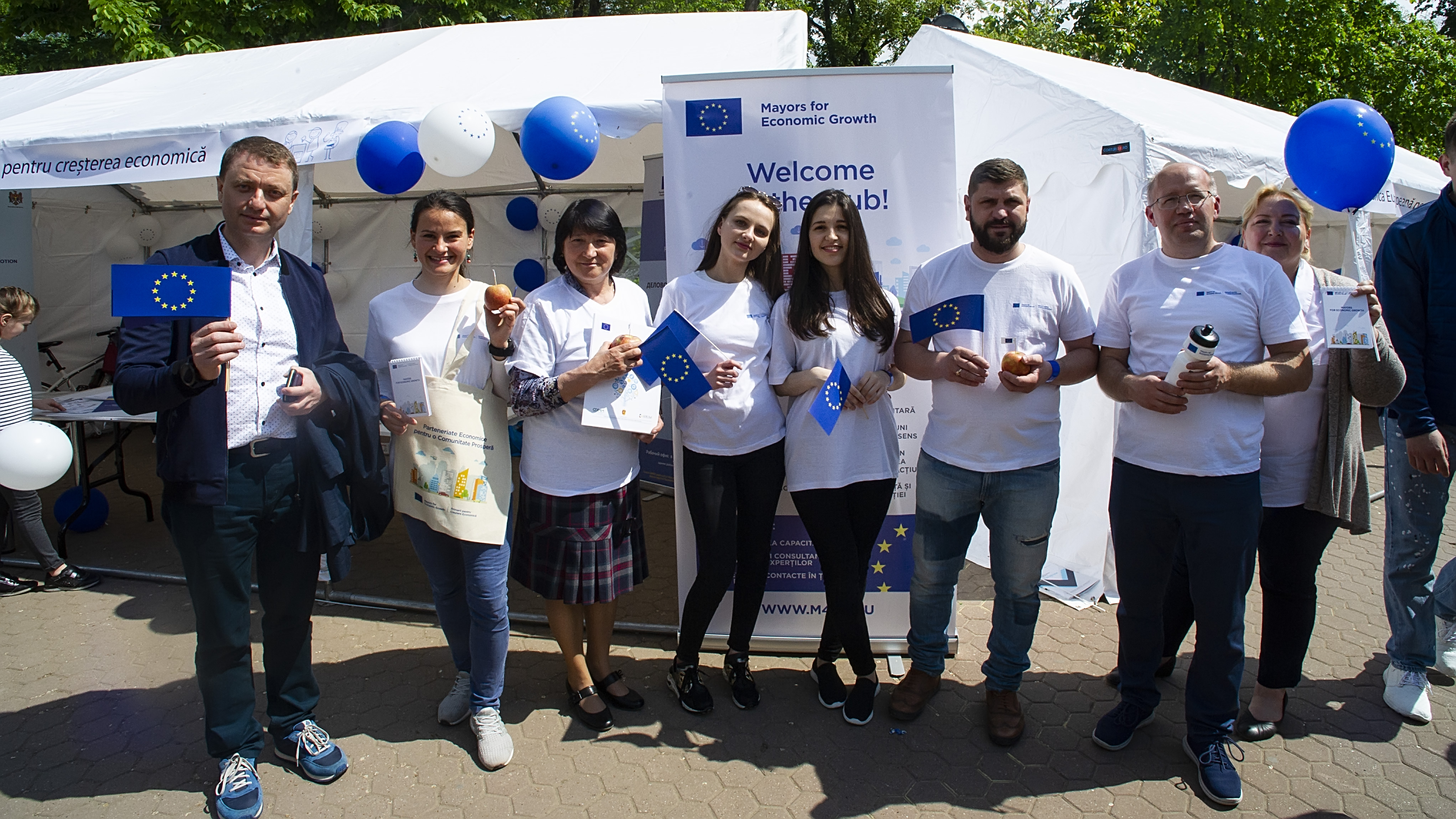 M4EG Initiative takes broader outreach during Europe Day celebrations across the region