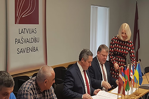 M4EG Signatories study the experience of Latvia in local economic development